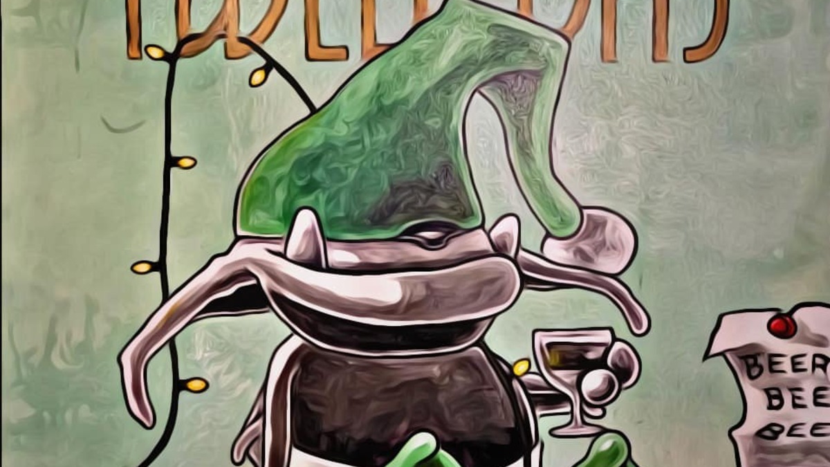 Fat Bats Twelf Day Christmas Spiced beer label