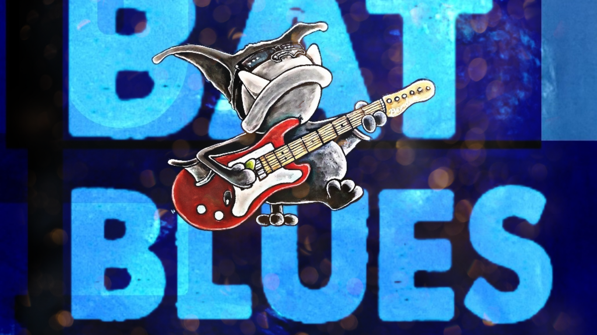 Fat Bat Bat Blues beer label