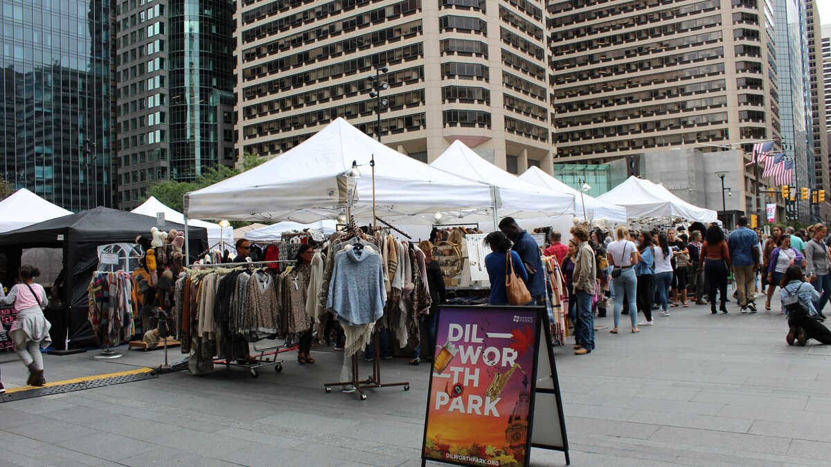 Join the fall festivities at Dilworth Park and celebrate the coming of fall. As in years past, the Made in Philadelphia Fall Market with vendors from Philadelphia and the tri-state area will set up shop for the weekend of October 11 - 13, 2024 to showcase their fine artwork and craftsmanship.