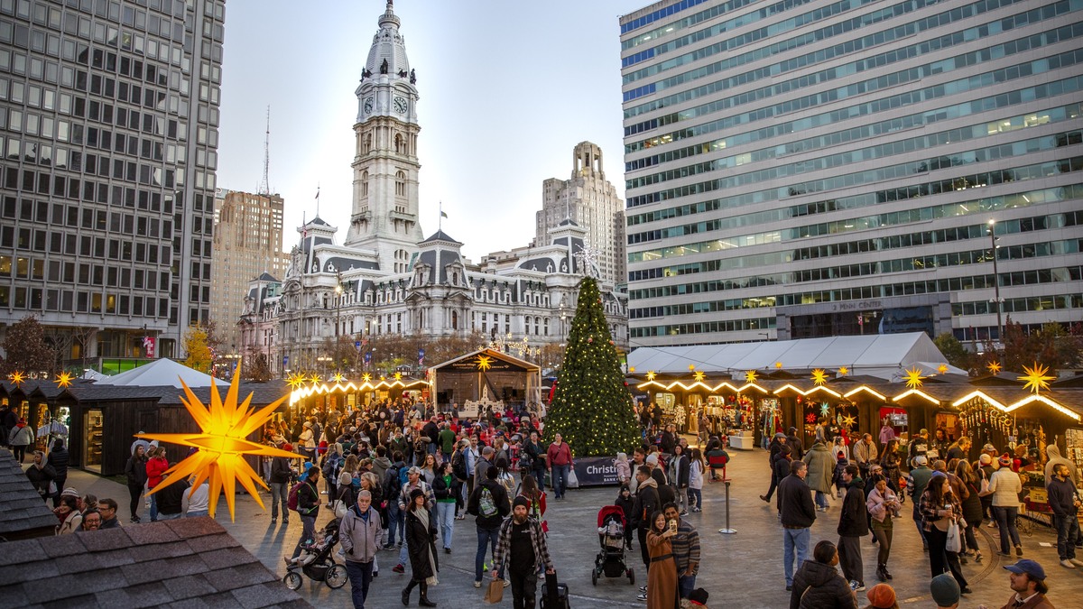 Christmas Village in Philadelphia